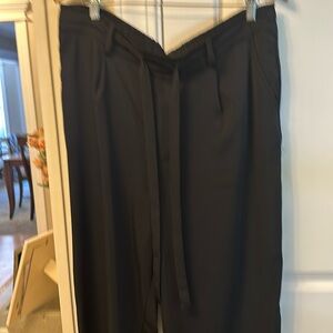 Black wide pants